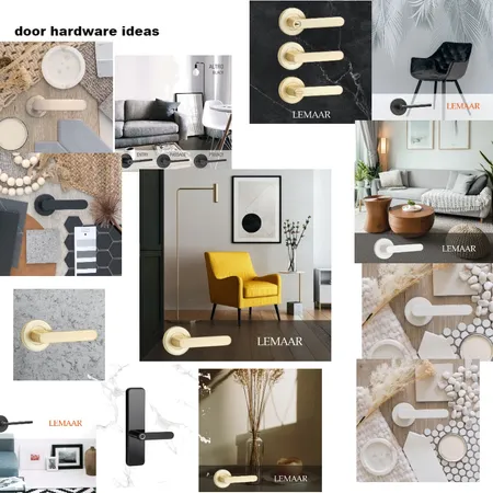 Door handle ideas Interior Design Mood Board by Door hardware on Style Sourcebook