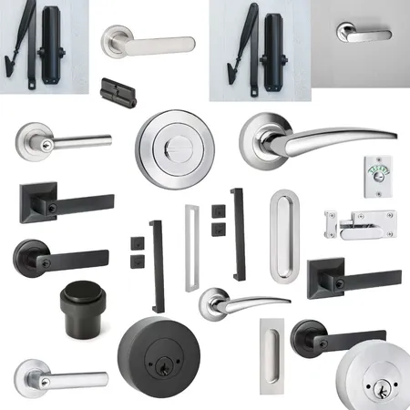 Door hardware Interior Design Mood Board by Door hardware on Style Sourcebook