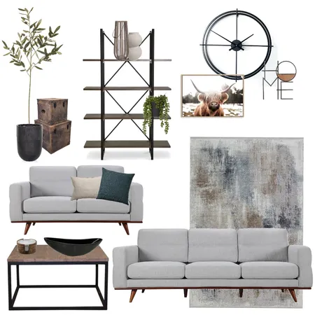 Living Interior Design Mood Board by Connect & Create Design on Style Sourcebook