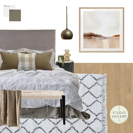 Cozy Bedroom 7 Interior Design Mood Board by Studio Vincent on Style Sourcebook