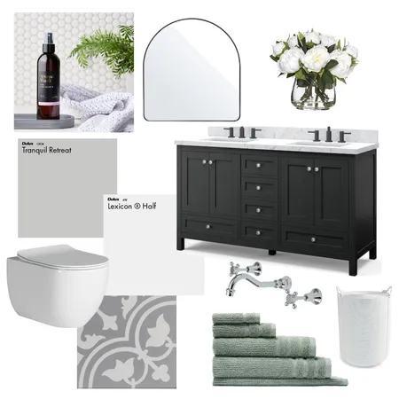 Powder room Interior Design Mood Board by Truscott Interiors on Style Sourcebook