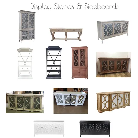 Display stands & sideboards Interior Design Mood Board by christina_helene designs on Style Sourcebook