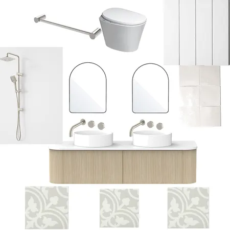 ensuite brushed nickel Interior Design Mood Board by jonmez on Style Sourcebook