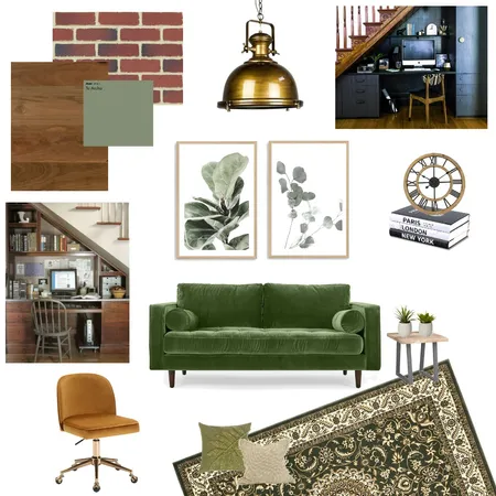 industrial study Interior Design Mood Board by Lucey Lane Interiors on Style Sourcebook