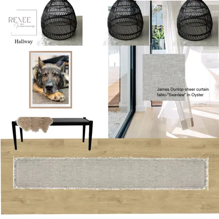 Hallway Interior Design Mood Board by Renee Interiors on Style Sourcebook