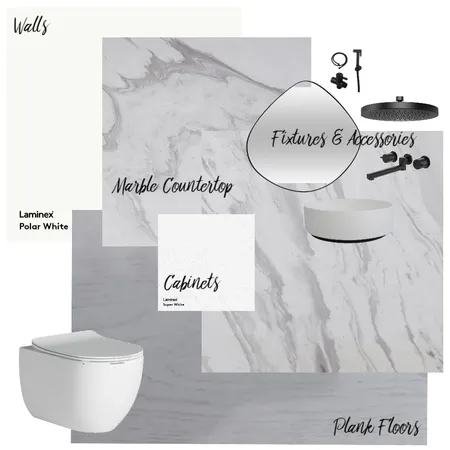 Simone Bathrooms Interior Design Mood Board by Priya Trehan on Style Sourcebook