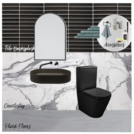 Simone Powder Room Interior Design Mood Board by Priya Trehan on Style Sourcebook