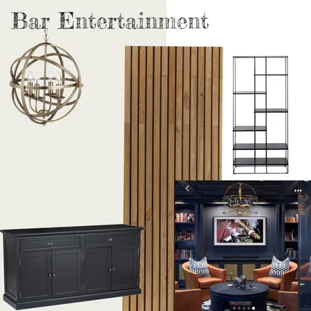 Bar entertainment Interior Design Mood Board by Nadine Meijer on Style Sourcebook