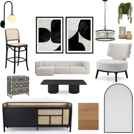 BLACK&WHITE. Interior Design Mood Board by asroche on Style Sourcebook