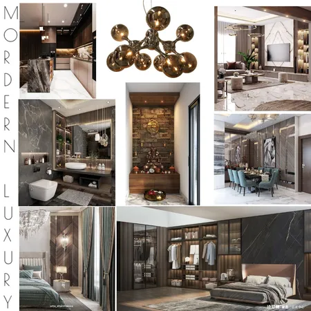 MODERN LUXURY Interior Design Mood Board by A98 on Style Sourcebook