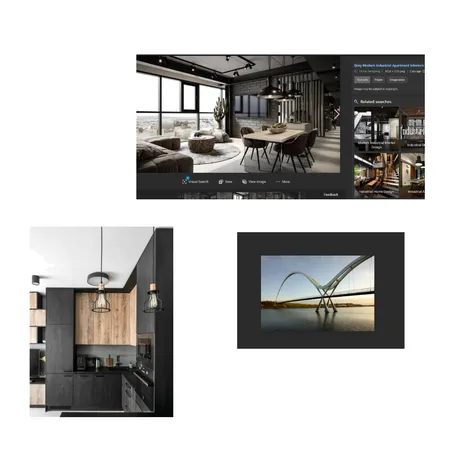 Contemporary Industiral Interior Design Mood Board by wilhelmina lyffyt on Style Sourcebook