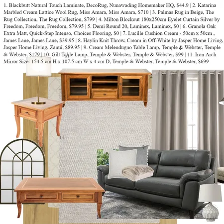 Lounge Room Interior Design Mood Board by Steph Mantz on Style Sourcebook