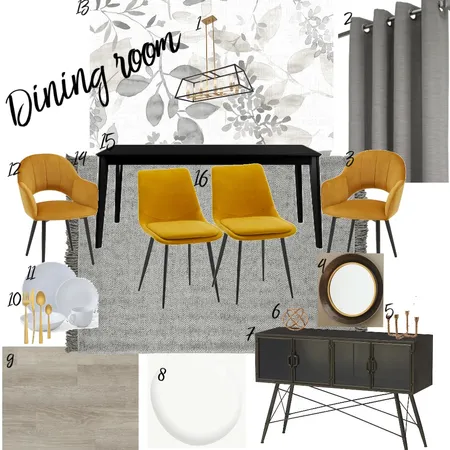 dining room Interior Design Mood Board by mena obaidi on Style Sourcebook