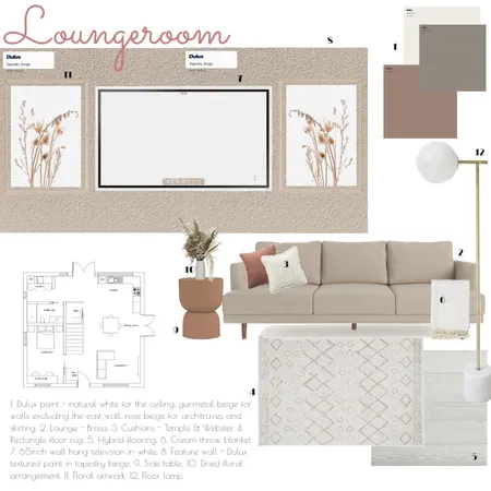 Module 9 - loungeroom Interior Design Mood Board by Jackie.e on Style Sourcebook