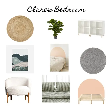 Clare's Room Interior Design Mood Board by Jennifer Alger Britton on Style Sourcebook