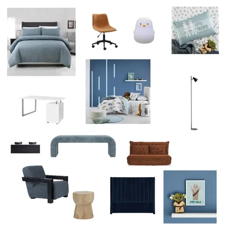 Riley's Dream Bedroom Interior Design Mood Board by Laura Goodwin Creative on Style Sourcebook