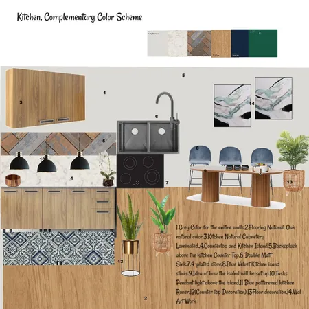 Kitchen Space Interior Design Mood Board by Asma Murekatete on Style Sourcebook