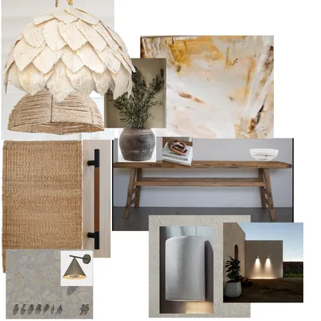 Entry Interior Design Mood Board by Carla Fidler on Style Sourcebook