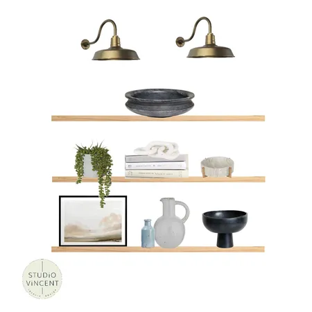 Shelf Styling 2 Interior Design Mood Board by Studio Vincent on Style Sourcebook