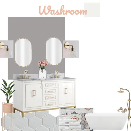 Washroom Interior Design Mood Board by Yas33 on Style Sourcebook