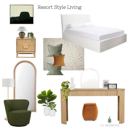 Rachel Jones Bedroom Interior Design Mood Board by CSInteriors on Style Sourcebook