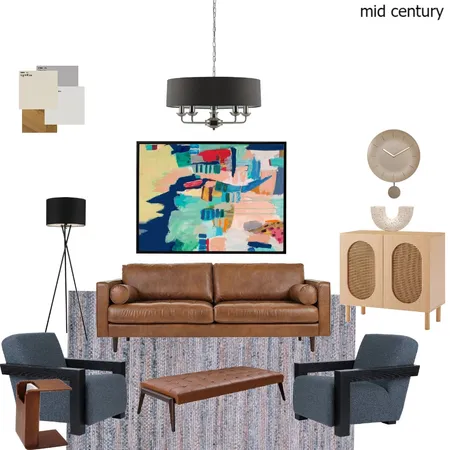 Mid Century Interior Design Mood Board by Geetika Shah on Style Sourcebook