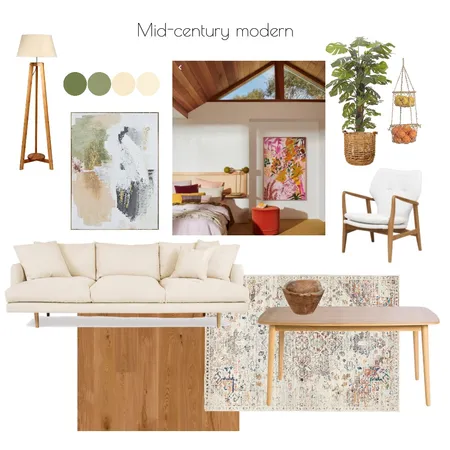 Mid century modern mood board Interior Design Mood Board by Sarahsig on Style Sourcebook