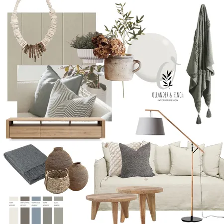 Upstairs Interior Design Mood Board by Oleander & Finch Interiors on Style Sourcebook