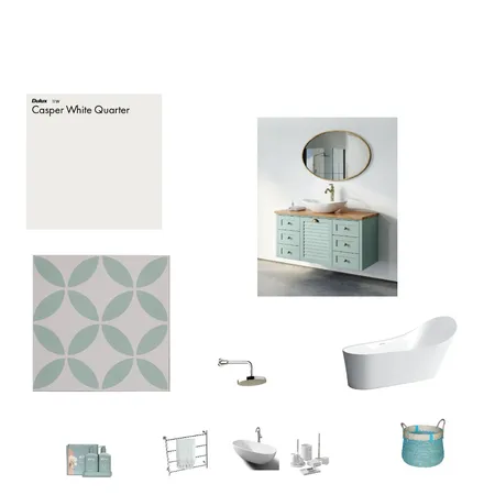 מקלחת Interior Design Mood Board by trez on Style Sourcebook