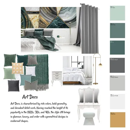 Art Deco Interior Design Mood Board by teliyasluiter on Style Sourcebook