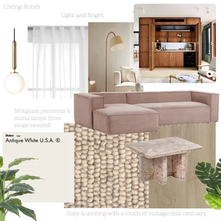 Molly's Home: Livingroom Interior Design Mood Board by Elisenda Interiors on Style Sourcebook