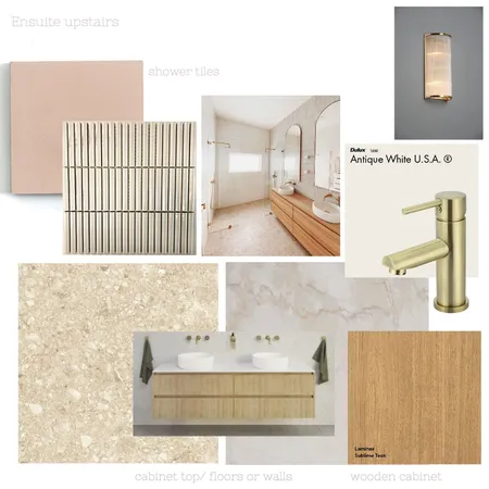 Molly's House: Ensuite Upstairs Interior Design Mood Board by Elisenda Interiors on Style Sourcebook