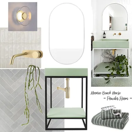 Powder Room NEW Interior Design Mood Board by EKT on Style Sourcebook