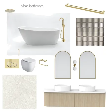 Main bathroom Interior Design Mood Board by AmandaShepherd on Style Sourcebook