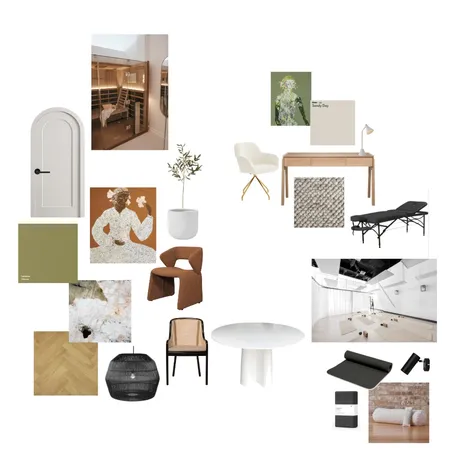 Wellness Studio Interior Design Mood Board by ashbakewell on Style Sourcebook
