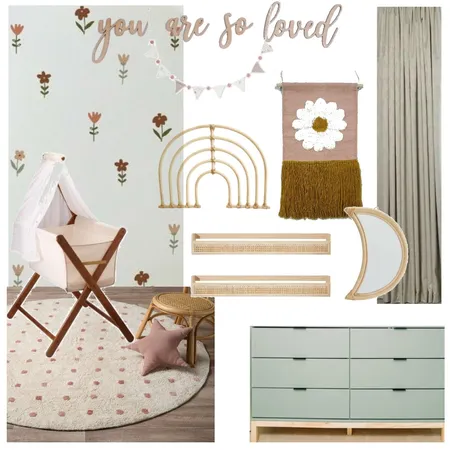 Nursery For Sadie Interior Design Mood Board by Maven Interior Design on Style Sourcebook