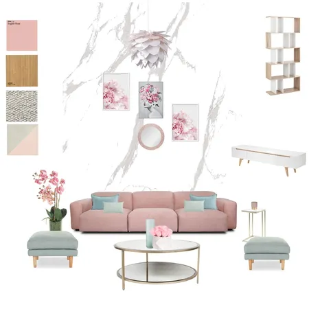 Pink Interior Design Mood Board by Lirinda on Style Sourcebook