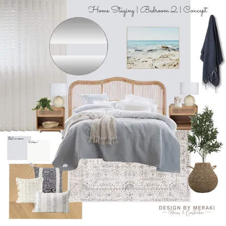 Home Staging | Bedroom 2 | Concept Interior Design Mood Board by Mrs. Roberts on Style Sourcebook