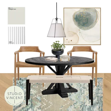 Dining room 5 Interior Design Mood Board by Studio Vincent on Style Sourcebook