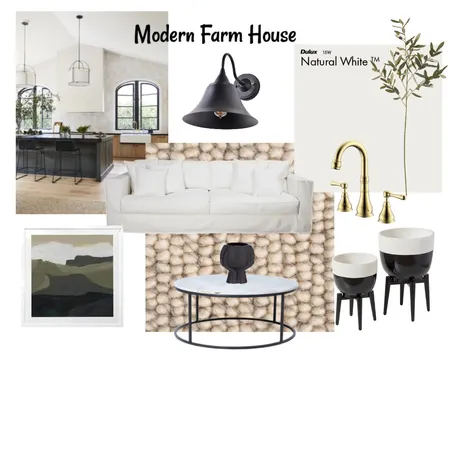 Modern Farmhouse Interior Design Mood Board by bree ford on Style Sourcebook