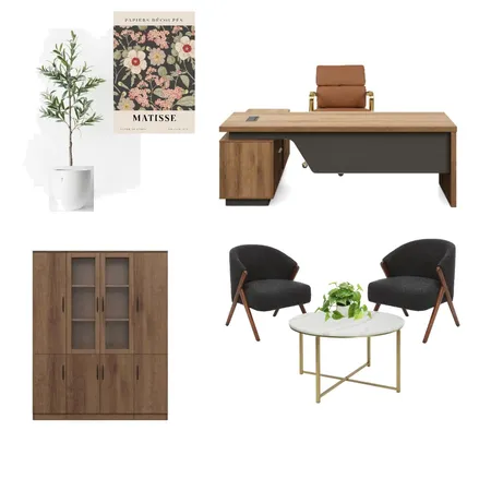 Exec Office Interior Design Mood Board by belinda gemits on Style Sourcebook