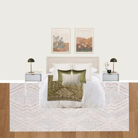 Guest Bedroom Option 2 Interior Design Mood Board by Style and Leaf Co on Style Sourcebook