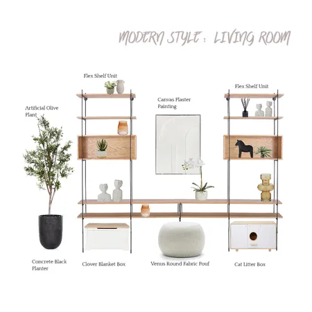 1 STORAGE UNIT SPACE Interior Design Mood Board by fha_1997 on Style Sourcebook