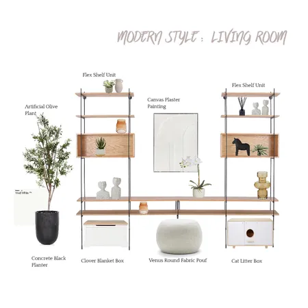 1 STORAGE UNIT SPACE Interior Design Mood Board by fha_1997 on Style Sourcebook