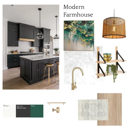 Modern Farmhouse Interior Design Mood Board by sussh87 on Style Sourcebook