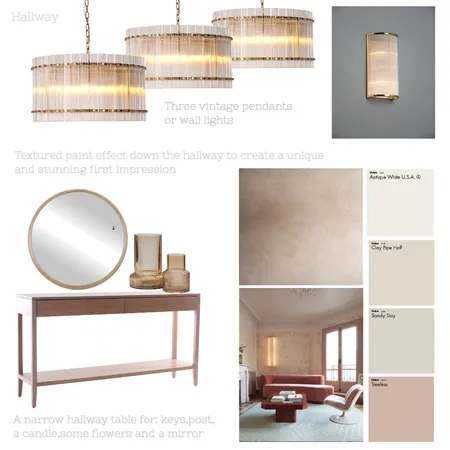 Molly's Home: Hallway 02 Interior Design Mood Board by Elisenda Interiors on Style Sourcebook