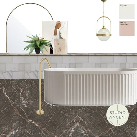 Ensuite of dreams Interior Design Mood Board by Studio Vincent on Style Sourcebook