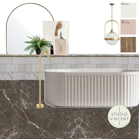 Ensuite of dreams Interior Design Mood Board by Studio Vincent on Style Sourcebook