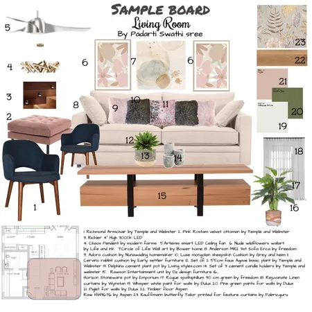 sample board Interior Design Mood Board by Swathisree on Style Sourcebook