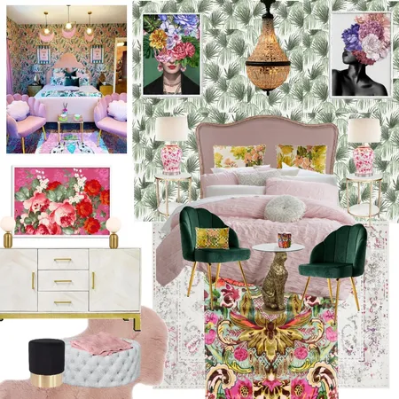 Maximalist Interior Design Mood Board by Lucey Lane Interiors on Style Sourcebook